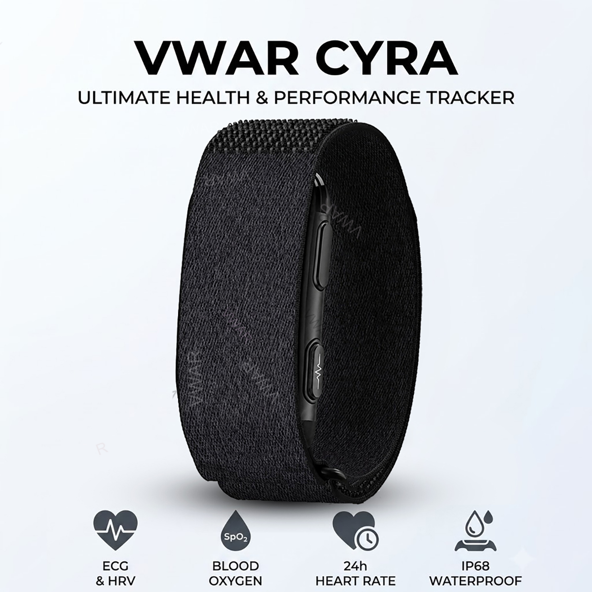 Смарт-браслет VWAR CYRA без эк – обзор и цена Japanese Lifestyle Health